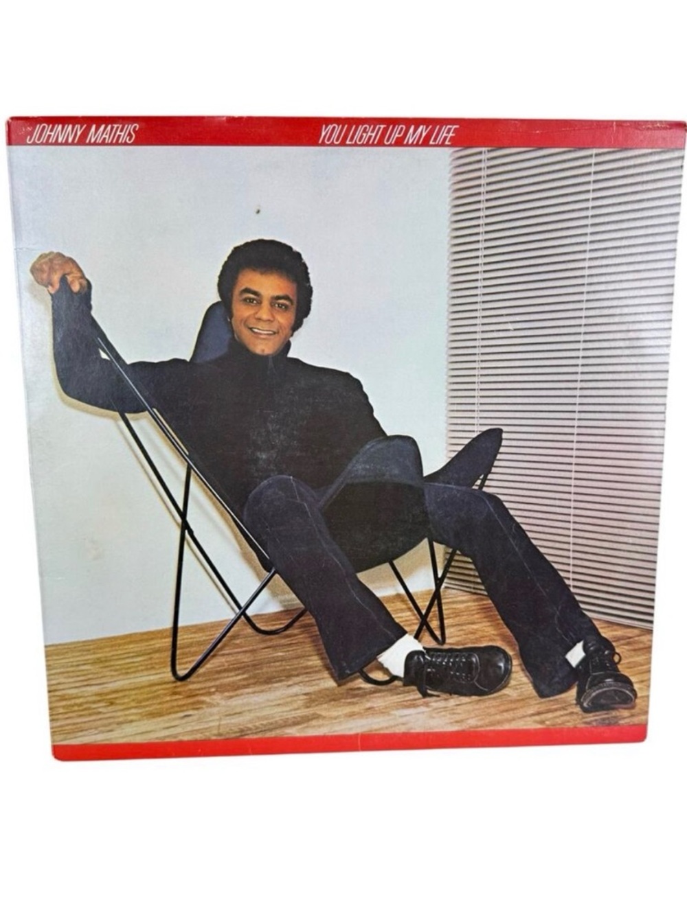 Vintage 1978 Johnny Mathis You Light Up‎ My Life Vinyl LP Record